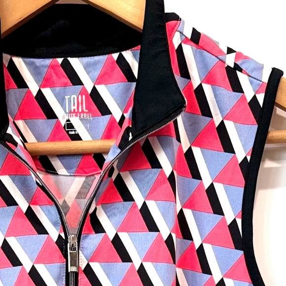 Tail Women's Sleeveless Golf 1/4 Zip Shirt - Picture 2 of 5